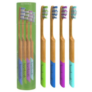 Bambooth Adults Bamboo Toothbrush - Multipack