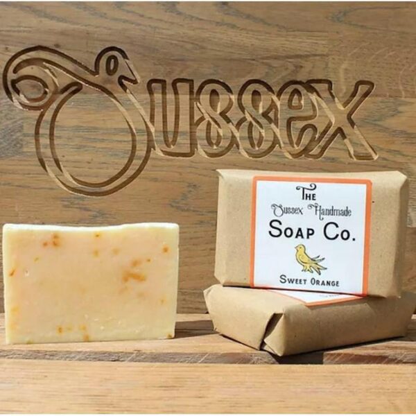 The Sussex Handmade Soap Co Sweet Orange Soap Bar