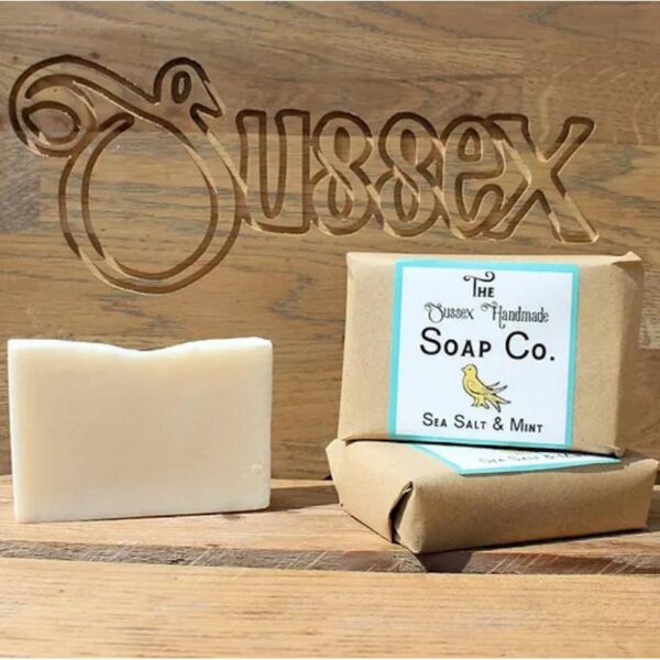 The Sussex Handmade Soap Company Sea Salt & Mint Soap Bar