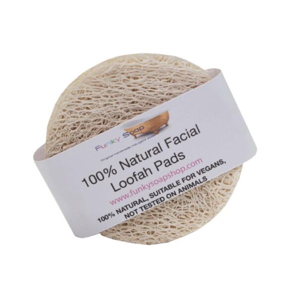 Funky Soap Shop Natural Facial Loofah Pads