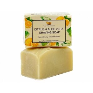 Funky Soap Shop Citrus & Aloe Vera Shaving Soap