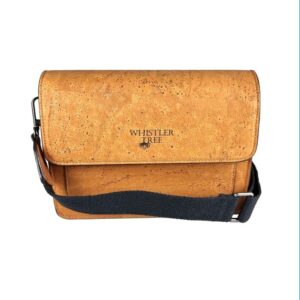 Whistler Tree Lamego Cross Body Bag in Tan Vegan Cork Leather