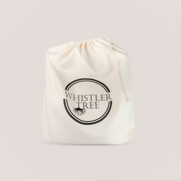 Whistler Tree Organic Cotton Drawstring Dust Bag