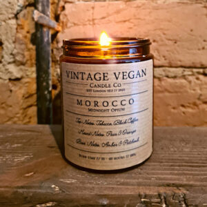 Vintage Vegan Candle Co Morocco Soy Wax Candle - Midnight Opium