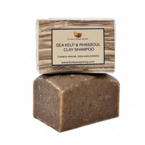 Funky Soap Shop Sea Kelp & Rhassoul Clay Shampoo Bar