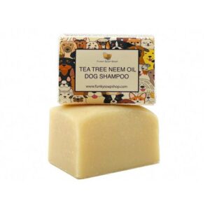 Funky Soap Shop Tea Tree & Neem Oil Dog Shampoo Bar