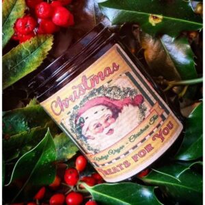 Vintage Vegan Candle Co. Christmas Tree Soy Wax Candle