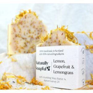 Naturally Soapful Lemon, Grapefruit & Lemongrass Soap Bar