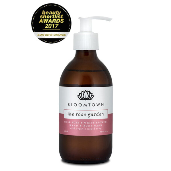 Bloomtown Hand & Body Wash - The Rose Garden (Musk Rose & White Flowers)