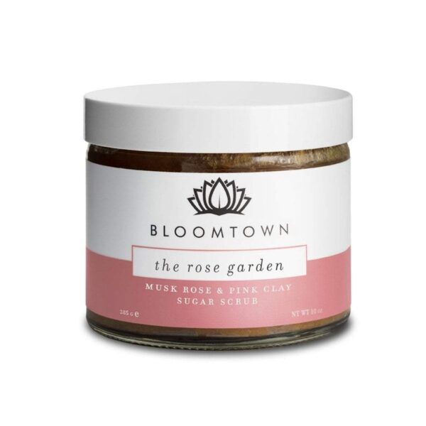 Bloomtown Sugar Scrub - The Rose Garden (Musk Rose, White Florals & Pink Clay)