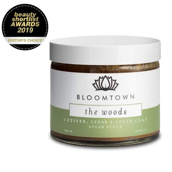 Bloomtown Sugar Scrub - The Woods (Vetiver, Cedar, Bergamot & Green Clay)