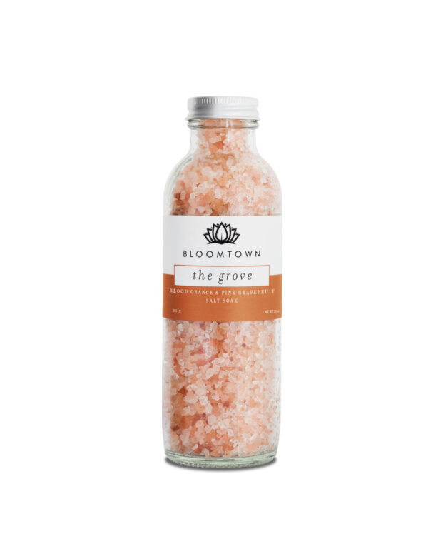 Bloomtown Pink Himalayan Salt Soak - The Grove (Blood Orange & Pink Grapefruit)